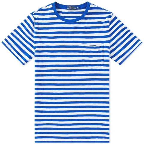 Stripe Pocket Tee