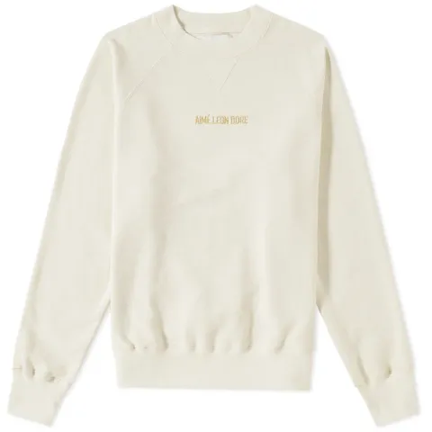 Embroidered Logo Crew Sweat