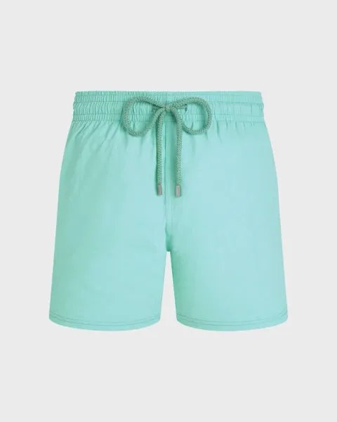 Vilebrequin Men Stretch Short Swim Shorts Turtles Jacquard