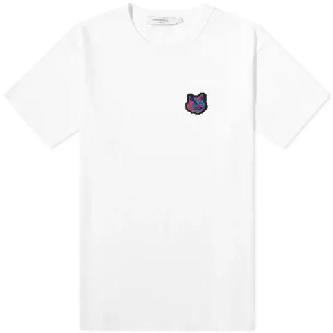 Maison Kitsuné Pixel Fox Head Patch T-Shirt - END. Exclusive