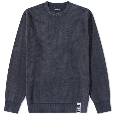 Acid Wash Crew Knit