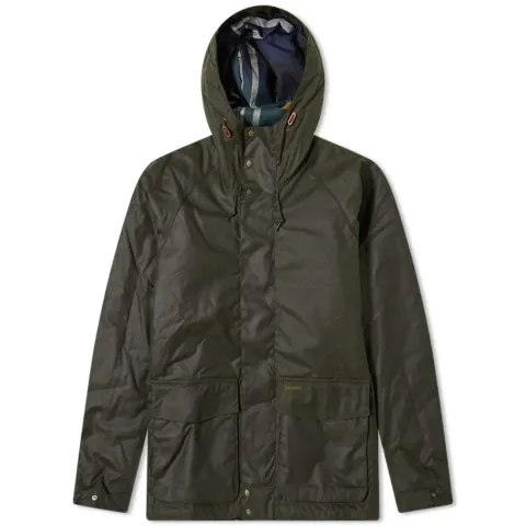 Grendle Hooded Wax Jacket