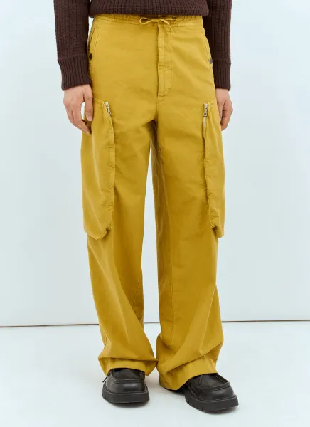 Drawstring Cargo Pants