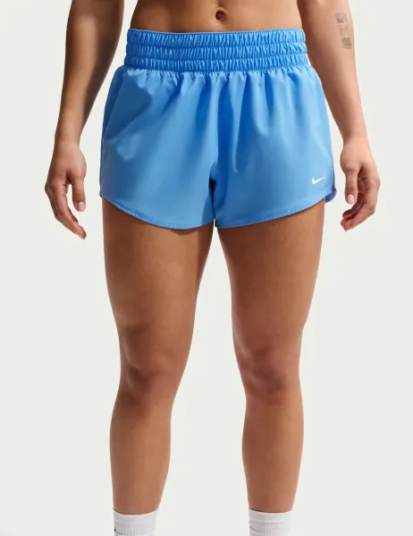 Nike One Dri-FIT Brief-Lined Shorts Bright Blue