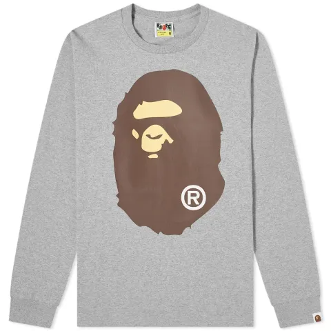 Long Sleeve Big Ape Head T-Shirt