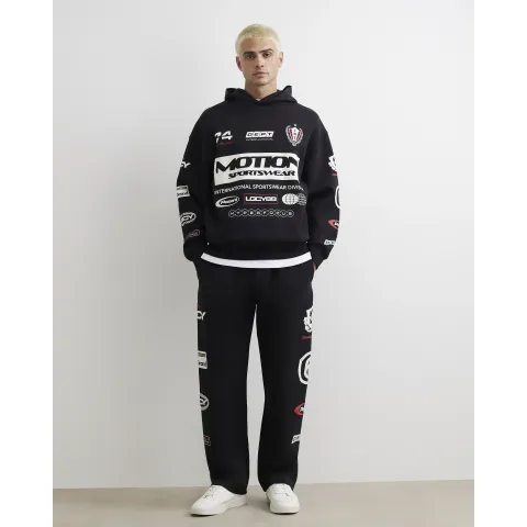 River Island Cotton Motion Sportswear Joggers