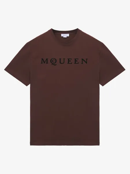 Flocked McQueen Logo T-shirt