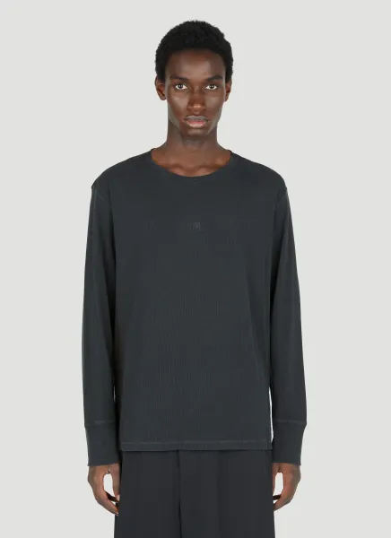 Rib Long Sleeve T-Shirt