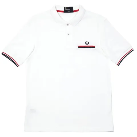 Fred Perry Piped Pocket Polo