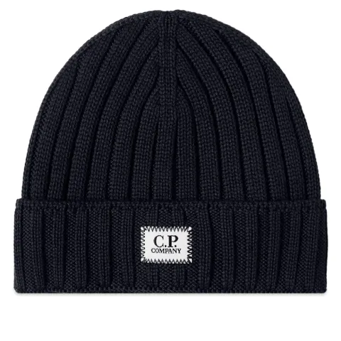 CP Company Patch Logo Beanie