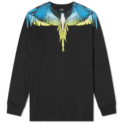 Long Sleeve Wings Shoulder Tee