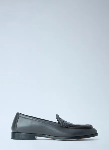 Leather Penny Loafers