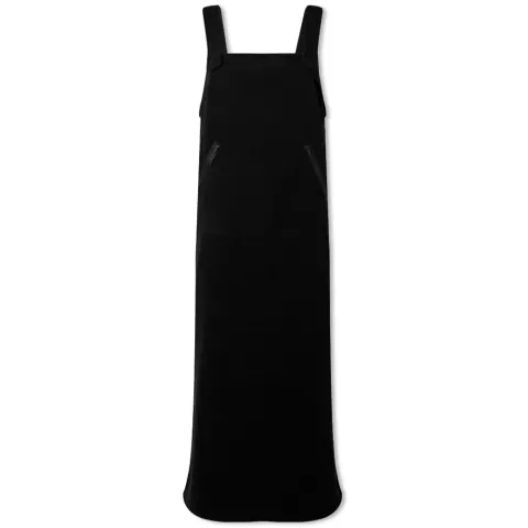 Grid Fleece Dress