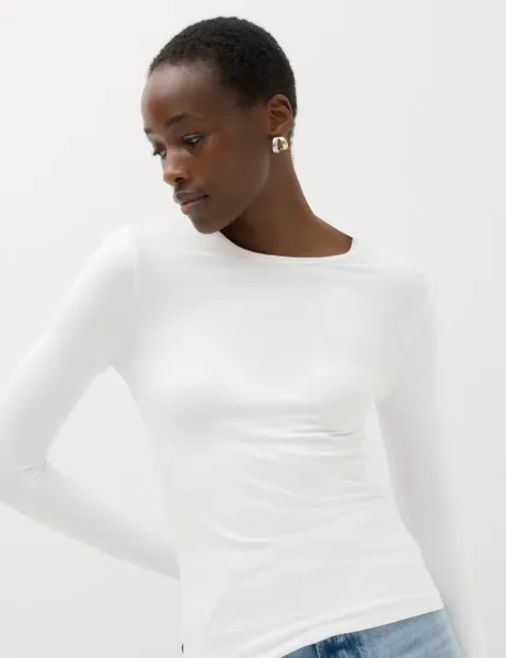 Marks & Spencer Soft Touch Top Soft White