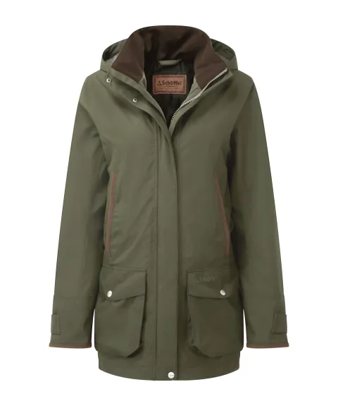 Schöffel Country Teal Ultralight Coat - Forest