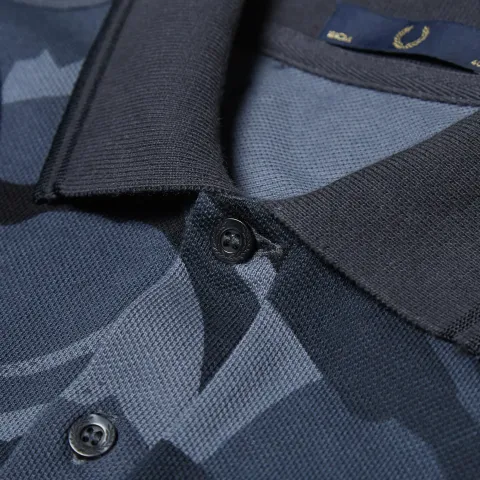 Fred Perry Camouflage Print Polo