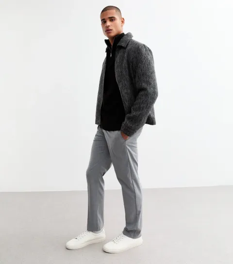 Men's Regular Grey Tailored Joggers
