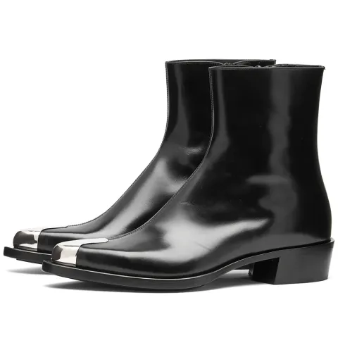 Metal Toe Cap Chelsea Boot