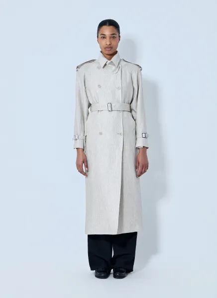 Double-Breasted Trench Coat