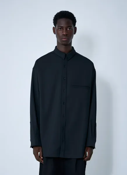 Giant Wool-Blend Shirt