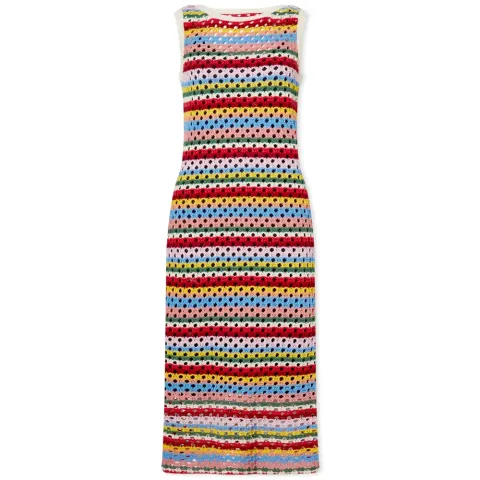 Bunty Blanket Stripe Midi Dress
