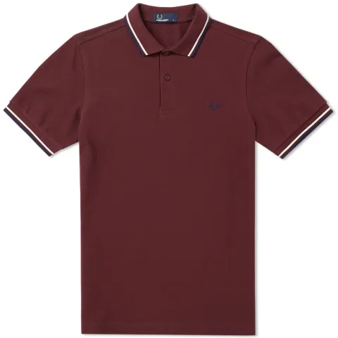Fred Perry Slim Fit Twin Tipped Polo