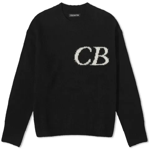 CB Logo Crew Knit Sweat