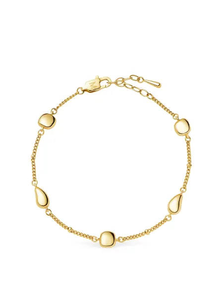 Missoma Molten Teardrop Multi-Charm Bracelet - 18KT Gold PVD Plated
