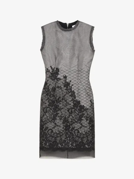 Floral Lace Shift Dress