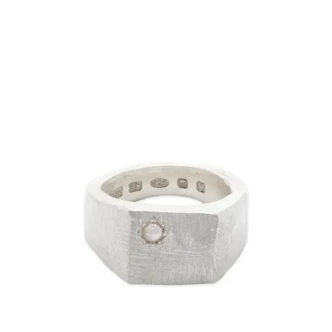 Pearl Signet Ring