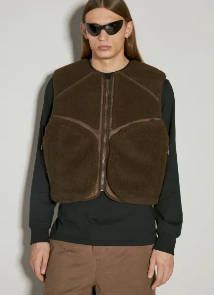 Fluffy Fleece Vest