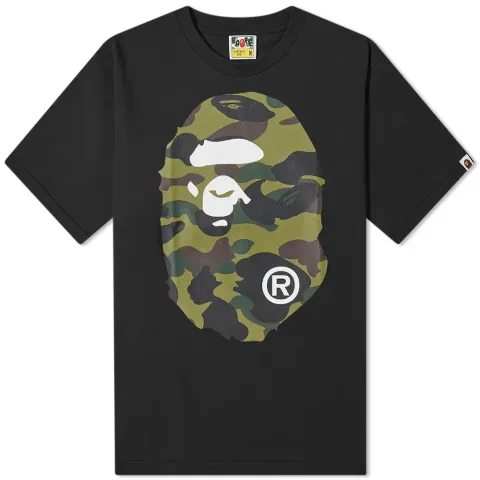 1st Camo Big Ape Head Tee