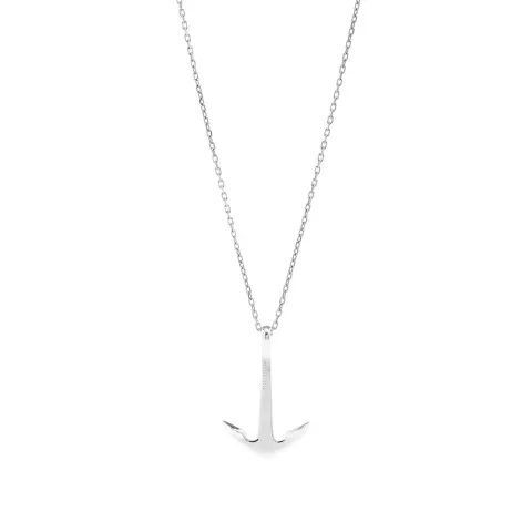 Silver Anchor Necklace
