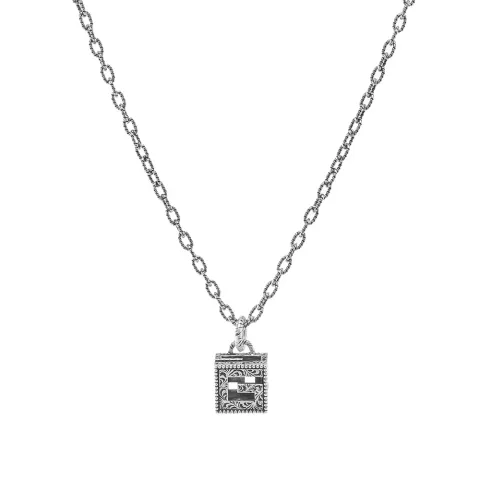 Gucci G Cube Pendant Necklace