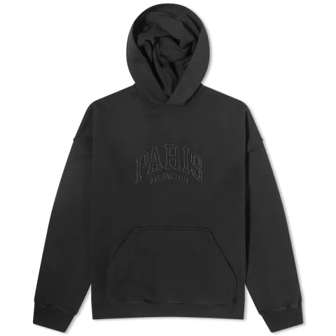 Paris Logo Popover Hoodie