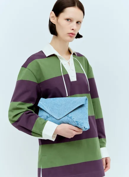 Denim Clutch