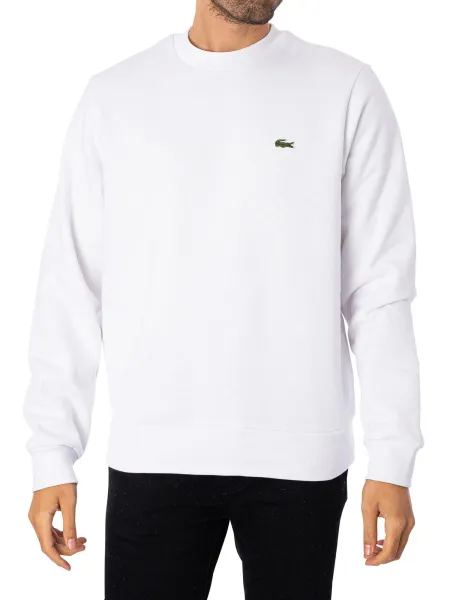 Lacoste Organic Brushed Cotton Sweatshirt