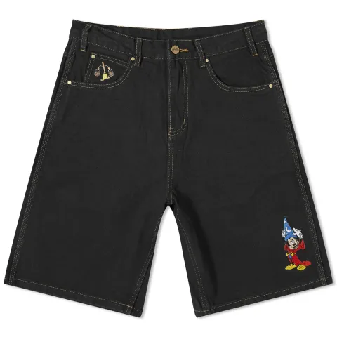 x Disney Sorcerer Baggy Denim Shorts