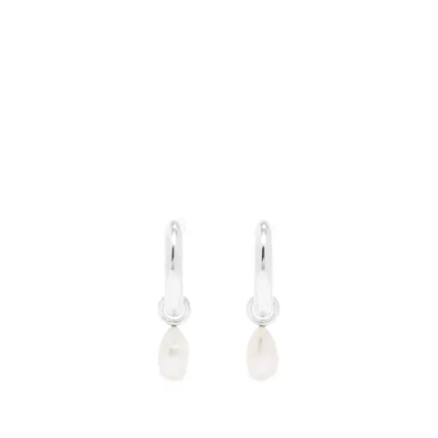 Pearl Hoops Large