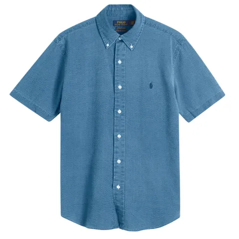 Seersucker Short Sleeve Shirt