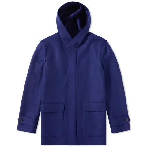 Harris Wharf Pressed Wool Parka