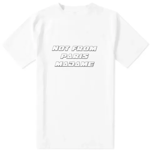 Not From Paris Block Tee