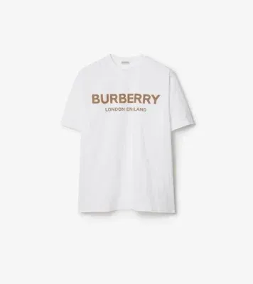 Logo Cotton T-shirt in White