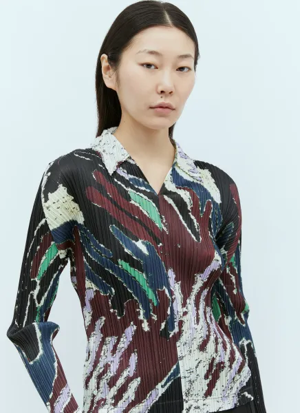 Frosty Forest Collar Shirt