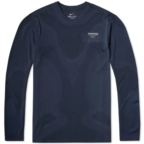 Long Sleeve Dri-Fit Sweat Map Top