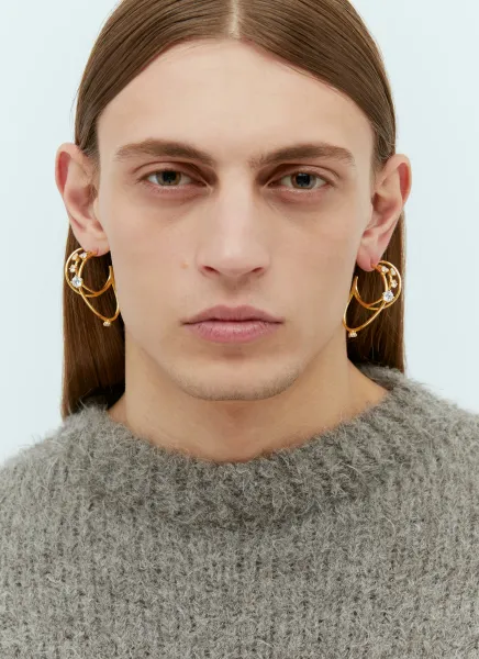 Costellation Hoop Earrings