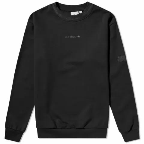 Trefoil Linear Crew Sweat