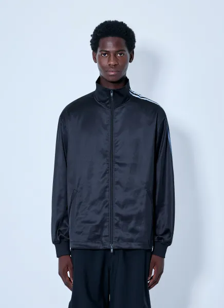 Satin Gradient 3 Stripes Track Jacket