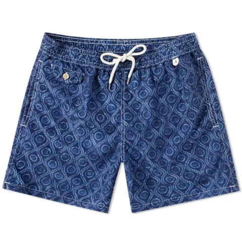 Abstract Traveller Swim Short