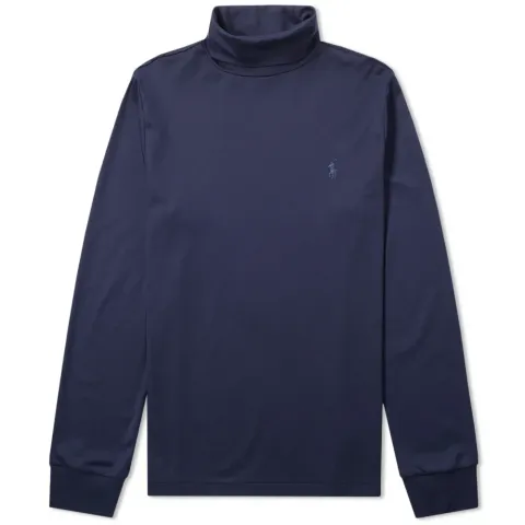 Jersey Roll Neck Sweat